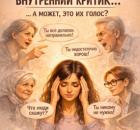 Внутренний критик: откуда берётся голос, который нас ругает?