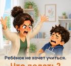 Ребёнок не хочет учиться: что делать родителю. 5 шагов