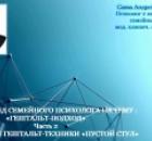 Видевзгляд психолога на тему: Гештальт-подход ч.2: «Принципы гештальт-техники «Пустой стул»